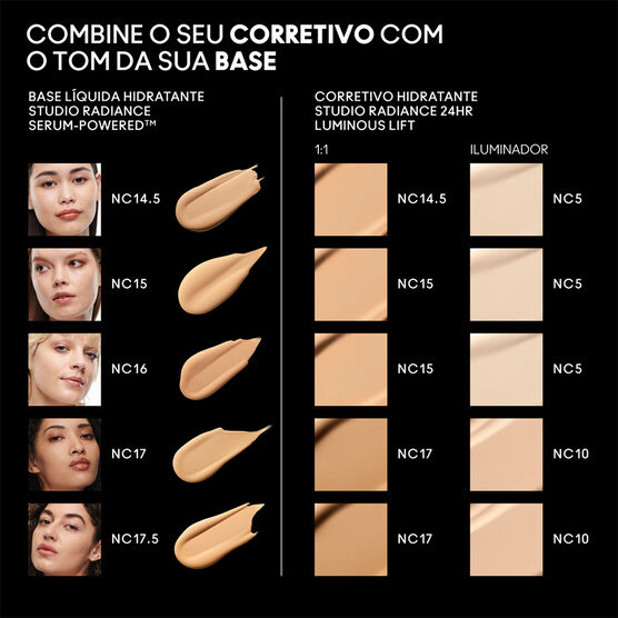 STUDIO RADIANCE CORRETIVO 24H NC15